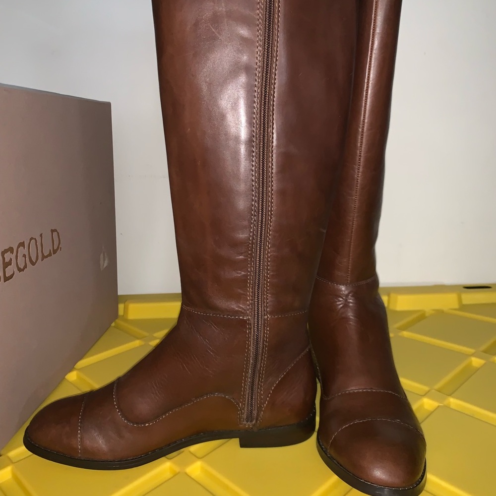 Beautiful Rosegold Rossy riding boots